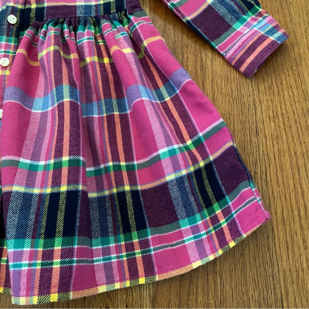 Ralph Lauren Plaid Twill Shirtdress - Picture 8 of 11